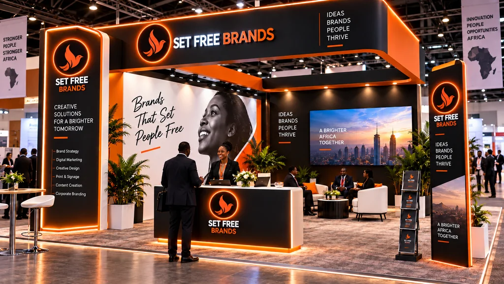 Corporate exhibition and immersive brand experience