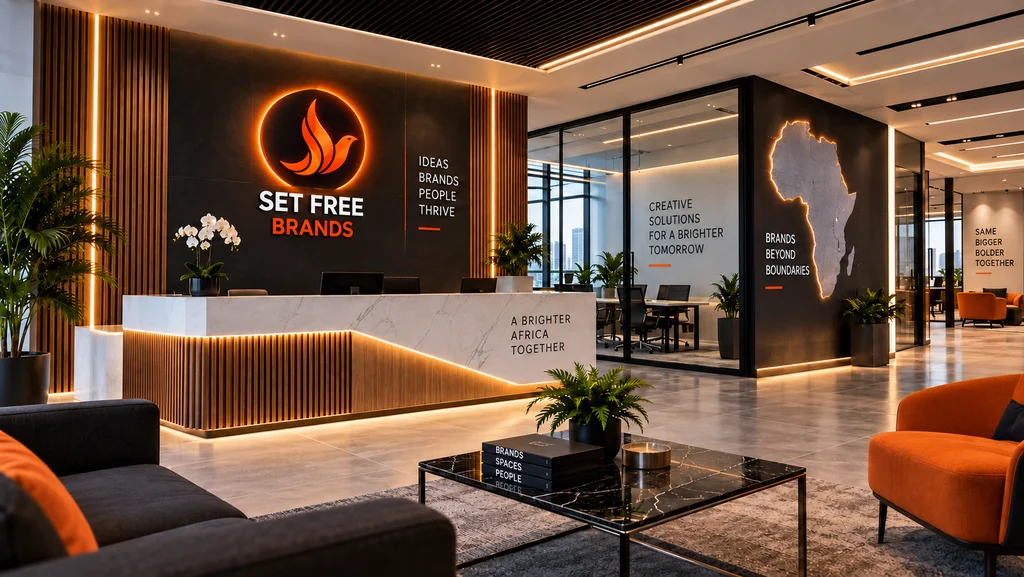 Corporate office and environmental branding